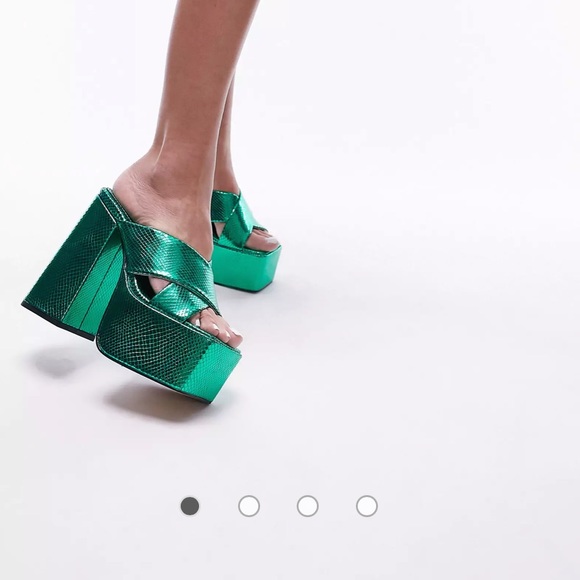 Top Shop Green Metallic - Picture 4 of 6